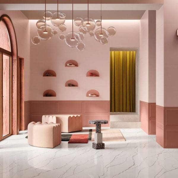 MARCA CORONA Foyer 60x60 Clear Opaco