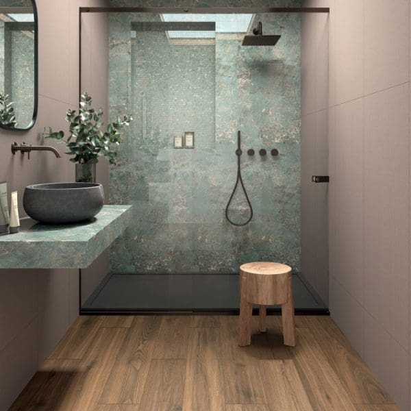 MARCA CORONA Foyer Royal 60x120 Green Ama Lucido