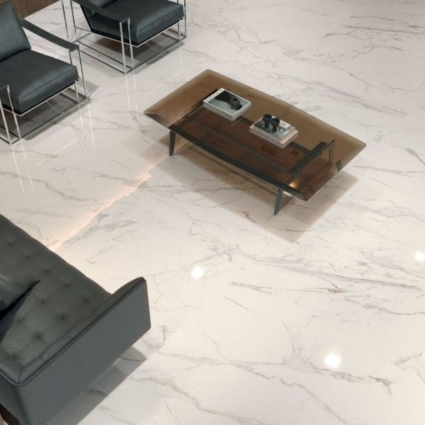 MARCA CORONA Motif Extra 60x60 Calacatta Gold Opaco - immagine 3
