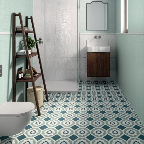 MARCA CORONA Lilysuite 50x120 Azure - immagine 4