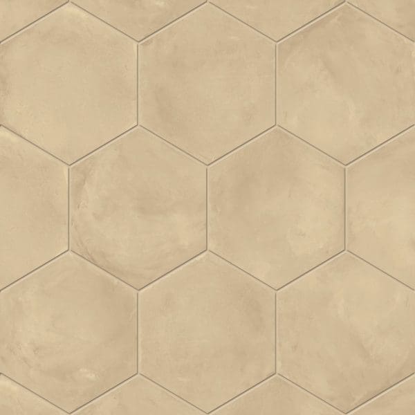 MARCA CORONA Terra.Art 25x21,6 Crema esagona - immagine 2