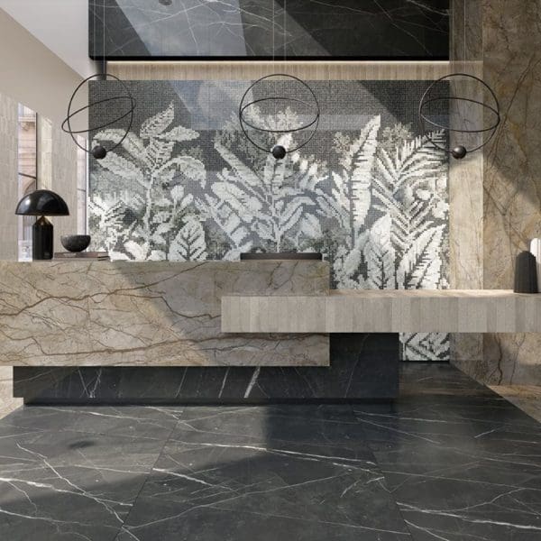 MARCA CORONA Scultorea Dark diamond 60x120 opaco - immagine 2